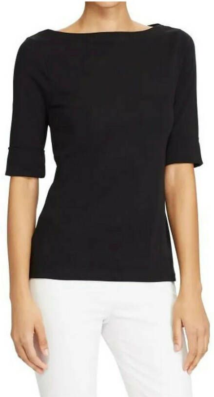 Polo Ralph Lauren T-shirts Black Zwart Dames