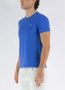 Polo Ralph Lauren Maidstone Blauw Katoenen T-shirt met Geborduurd Logo Blue Heren - Thumbnail 5