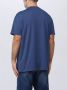 Polo Ralph Lauren Blauw Katoen-Linnen T-Shirt met Polo Pony Motief Blue Heren - Thumbnail 6