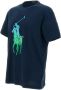 Ralph Lauren Navy Katoenen T-shirt Regular Fit Blue Heren - Thumbnail 2