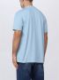 POLO Ralph Lauren regular fit T-shirt met linnen powder blue - Thumbnail 9