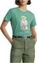 Ralph Lauren Polo Bear Groene T-Shirt voor Vrouwen Groen Dames - Thumbnail 6