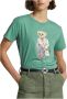 Ralph Lauren Polo Bear Groene T-Shirt voor Vrouwen Groen Dames - Thumbnail 5