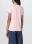 Ralph Lauren Roze Zand Jersey T-Shirt Upgrade Comfortabel en Stijlvol Pink Dames - Thumbnail 2