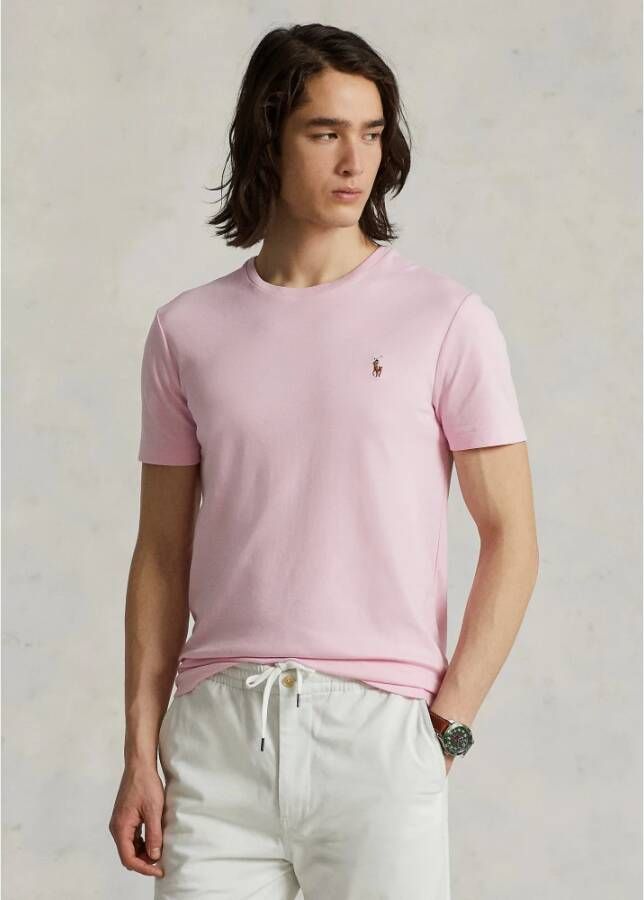 Polo Ralph Lauren T-shirts Roze Heren