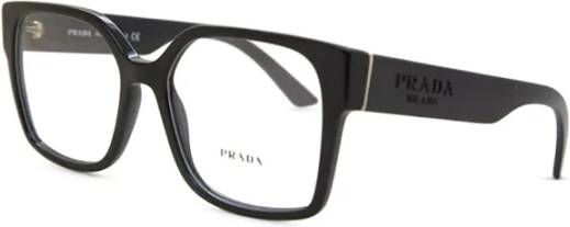 Prada Zwarte Ss23 Dames Optische Brillen Stijlvolle Upgrade Zwart Dames