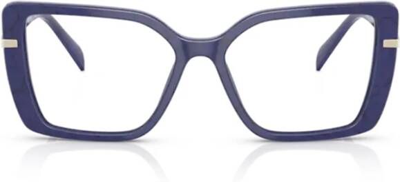 Prada Bril Blauw Dames