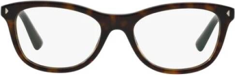 Prada Stijlvolle Bril Bruin Dames