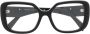 Prada Stijlvolle Zwarte Brillenmontuur Model PR 10Zv Black Unisex - Thumbnail 2