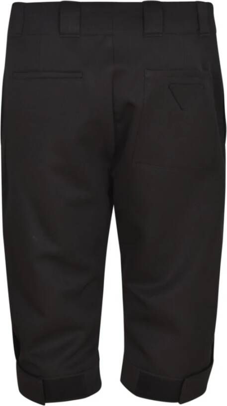 Prada Casual zwarte shorts Zwart Heren