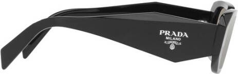 Prada Eyewear Symbole zonnebril met geometrisch montuur Zwart - Foto 4