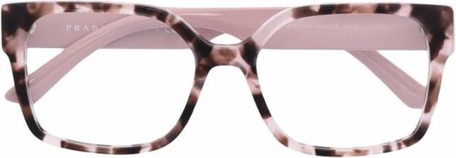 Prada PR 10Wv Roj1O1 Optical Frame Roze Dames