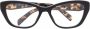Prada Upgrade je bril met stijlvolle Pr19Wv-S-Ab1O1 kattenoogbrillen Black Unisex - Thumbnail 4