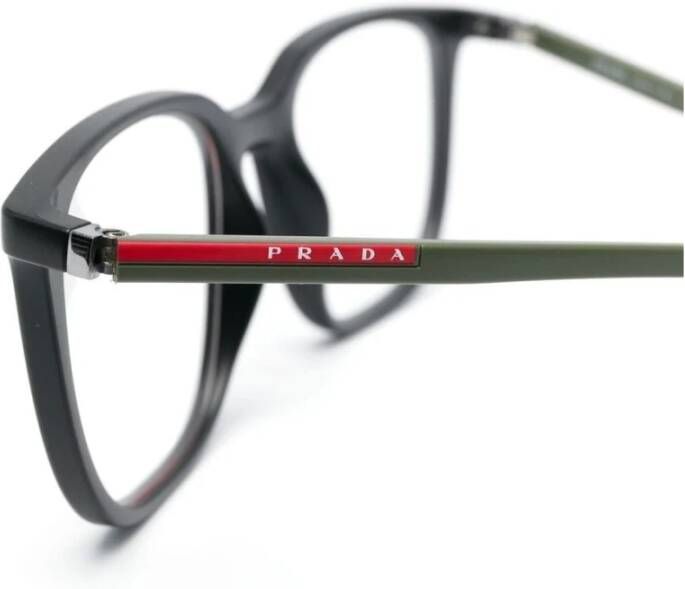 Prada PS 01Ov 18G1O1 Optical Frame Black Heren