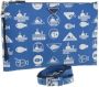 Prada Vintage Pre-owned Canvas prada-bags Blauw Dames - Thumbnail 2