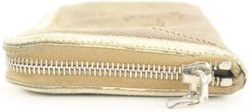 Prada Vintage Tweedehands portemonnees Beige Dames