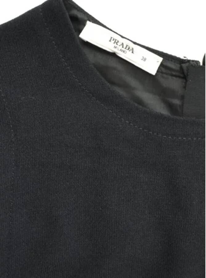 Prada Vintage Pre-owned Fabric dresses Zwart Dames