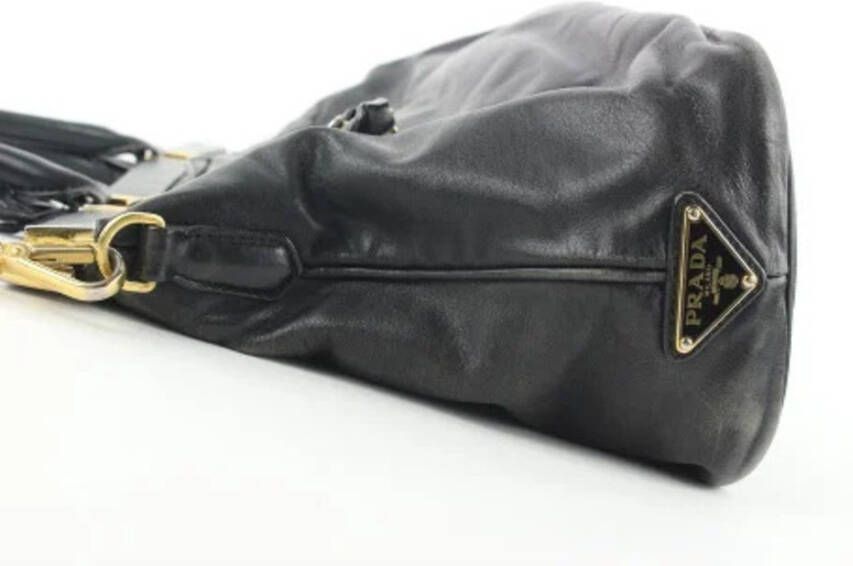 Prada Vintage Tweedehands handtas Zwart Dames