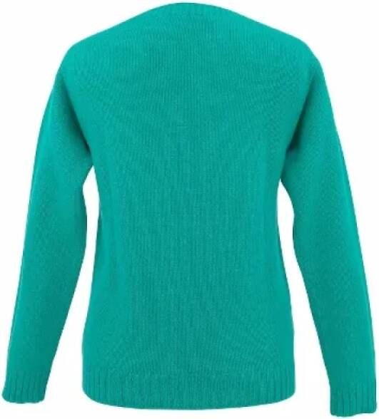 Prada Vintage Pre-owned Knitwear & Sweatshirts Green Dames