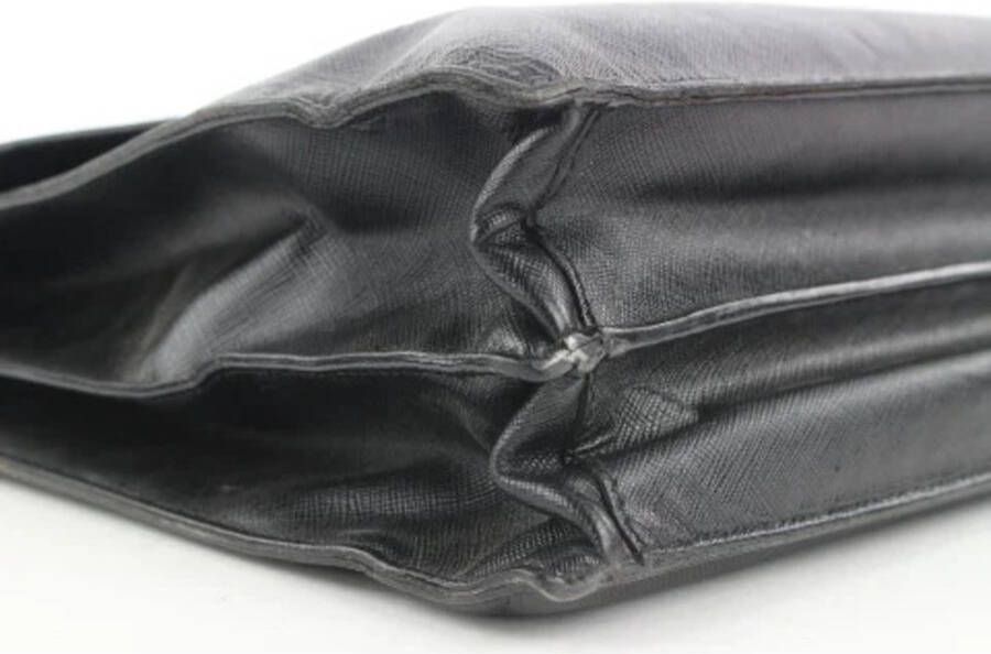 Prada Vintage Tweedehands handtas Zwart Dames