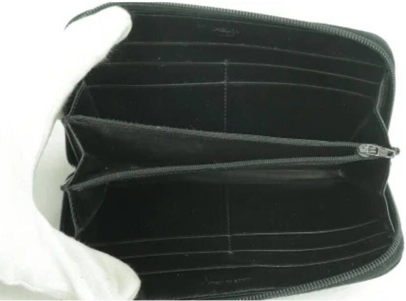 Prada Vintage Tweedehands portemonnees Zwart Dames