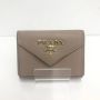 Prada Vintage Pre-owned Leather wallets Bruin Dames - Thumbnail 2