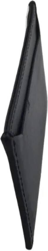 Prada Vintage Pre-owned Leather wallets Zwart Dames