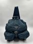 Prada Vintage Pre-owned Nylon backpacks Blauw Dames - Thumbnail 2