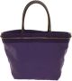 Prada Vintage Pre-owned Nylon handbags Purple Dames - Thumbnail 2