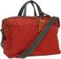 Prada Vintage Pre-owned Nylon handbags Rood Dames - Thumbnail 2