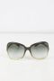 Prada Vintage Pre-owned Plastic sunglasses Zwart Dames - Thumbnail 2