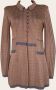 Prada Vintage Pre-owned Silk outerwear Bruin Dames - Thumbnail 2