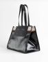 Proenza Schouler Shoppers Morris Coated Canvas Tote in black - Thumbnail 3