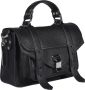 Proenza Schouler Zwarte Leren Schoudertas met Draaisluiting Black Dames - Thumbnail 2