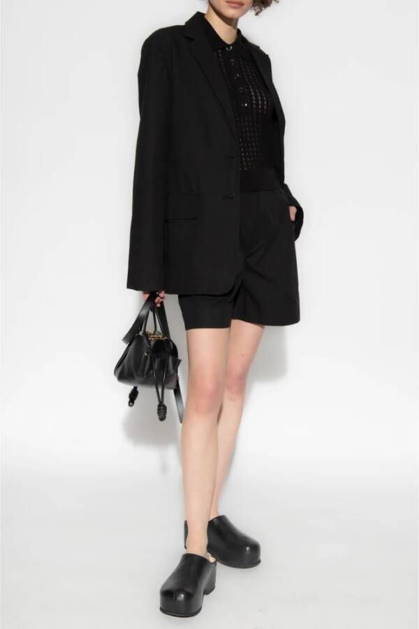 Proenza Schouler Katoenen shorts Zwart Dames