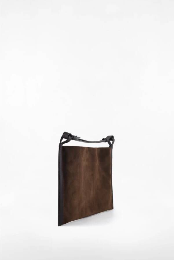Proenza Schouler Leren Tassen voor Stijlvolle Uitstraling Brown Dames