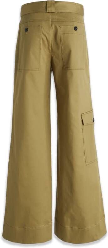 Proenza Schouler Stijlvolle Broek Beige Dames