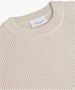 PROFUOMO Heren Truien & Vesten Pullover Crew Neck Beige - Thumbnail 3