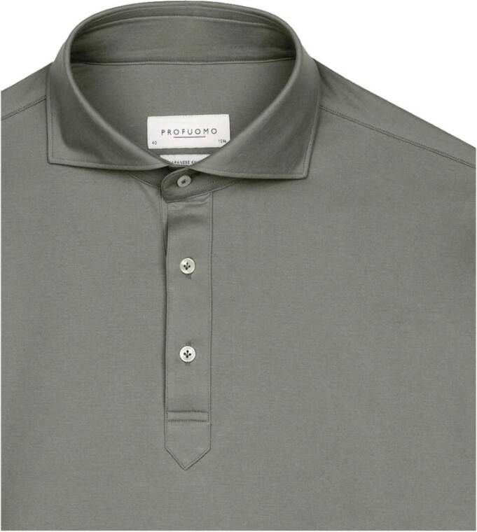 Profuomo Dresshemd Groen Heren