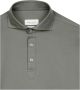Profuomo Groene polo lange mouw Green Heren - Thumbnail 2