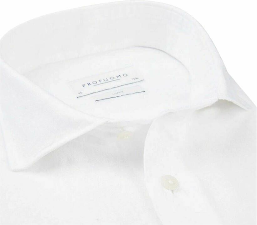 Profuomo Overhemd Wit Heren
