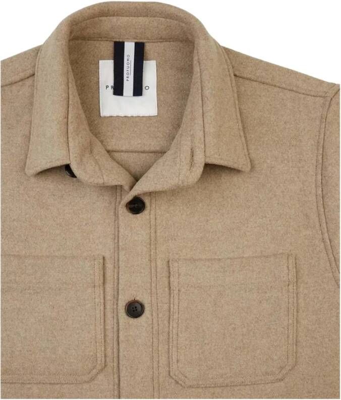 Profuomo Vest Beige ppuf30015e Beige Heren