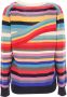 PS By Paul Smith Multicolor Swirl Stripe Wol Cardigan Multicolor Dames - Thumbnail 2
