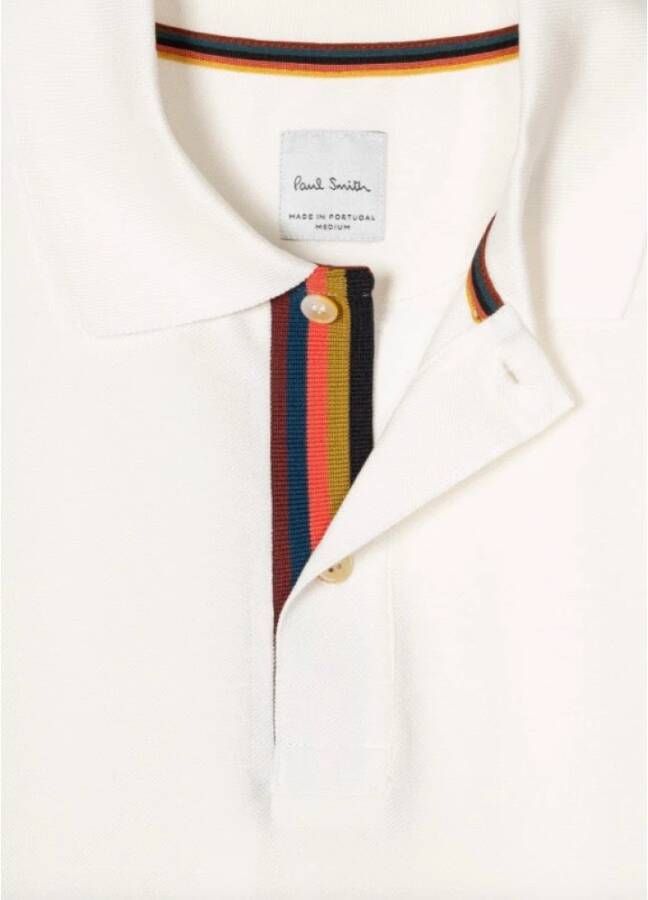 PS By Paul Smith Polo Shirts Wit Heren