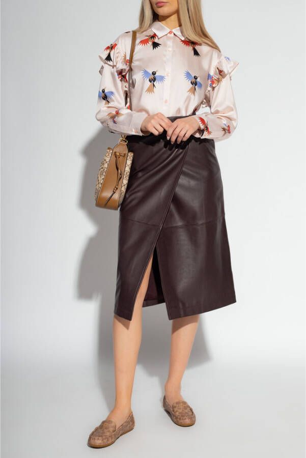 PS By Paul Smith Bedrukt shirt Beige Dames