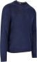 PS By Paul Smith Blauwe Merinowol Ronde Hals Trui Blue Heren - Thumbnail 3