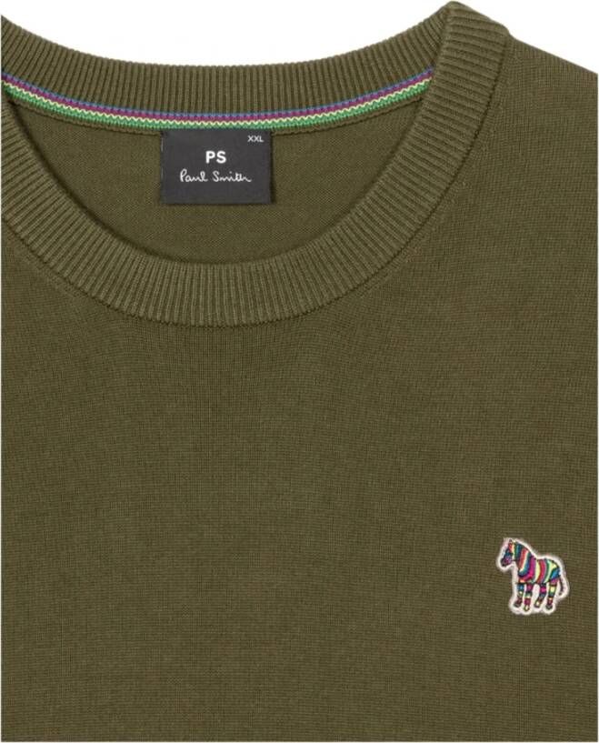 PS By Paul Smith Round-neck Knitwear Groen Heren