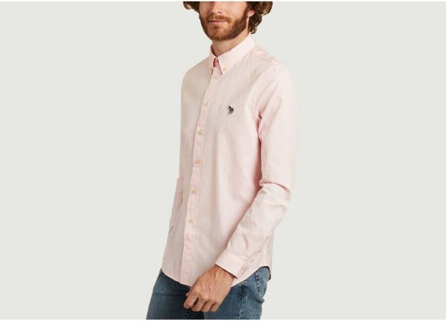 PS By Paul Smith Zebra -Overhemd Roze Heren