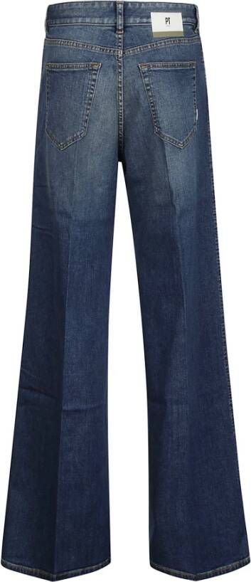 PT Torino Brede jeans Blauw Dames