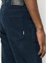 PT Torino Navy Blauwe Stretch-Katoen Enkellange Broek Blue Heren - Thumbnail 2
